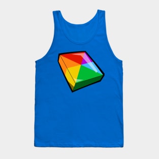 Rainbow Mixel Cubit Tank Top